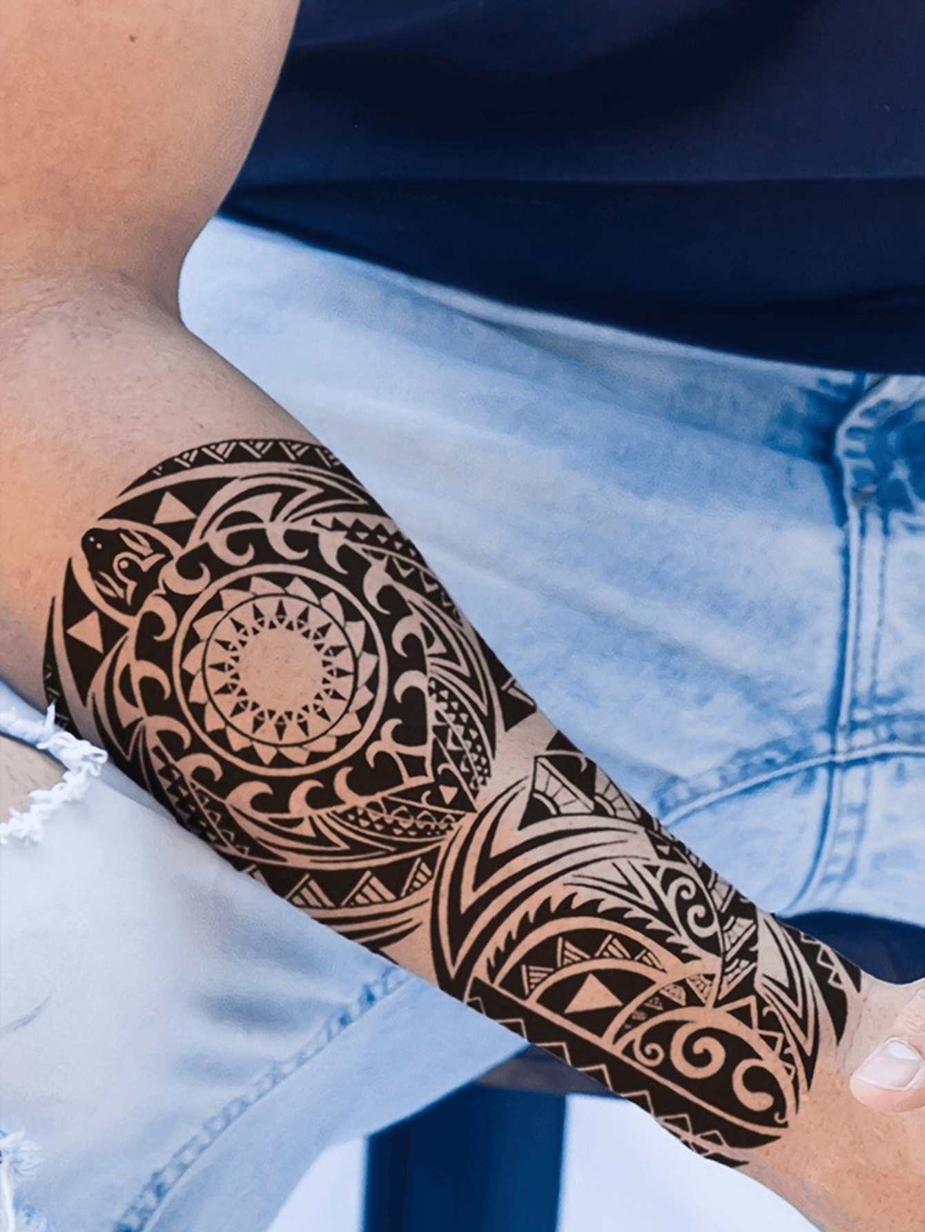 Tribal Men’s Temporary Tattoo Sticker